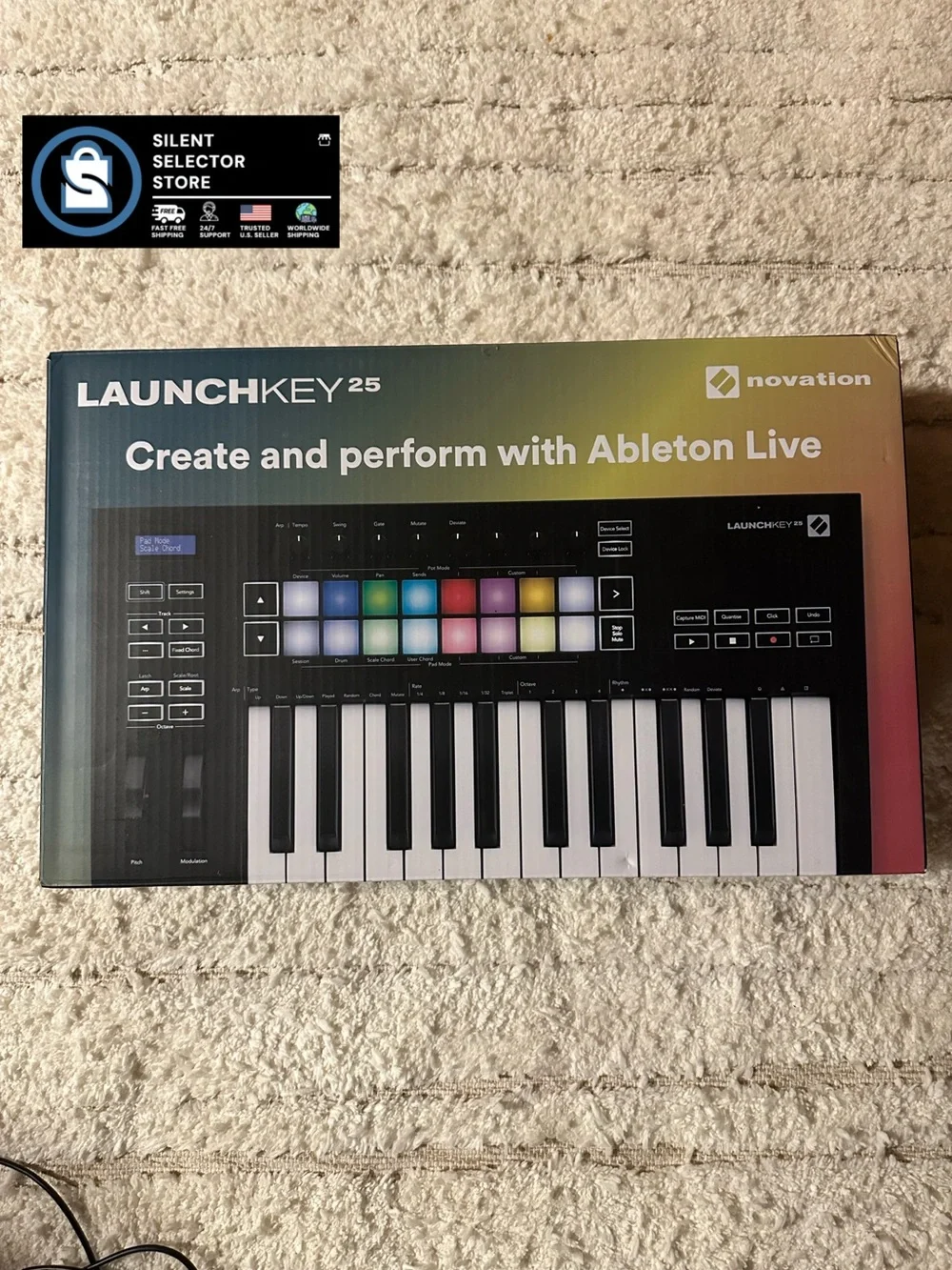 Launchkey 25 MIDI Keyboard Controller - Black